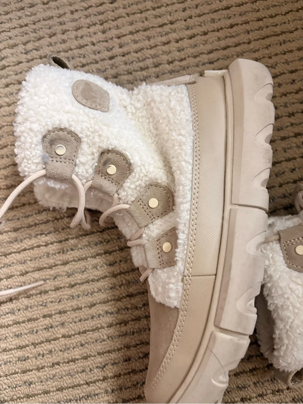 Sorel Sherpa Lace-Up Boots